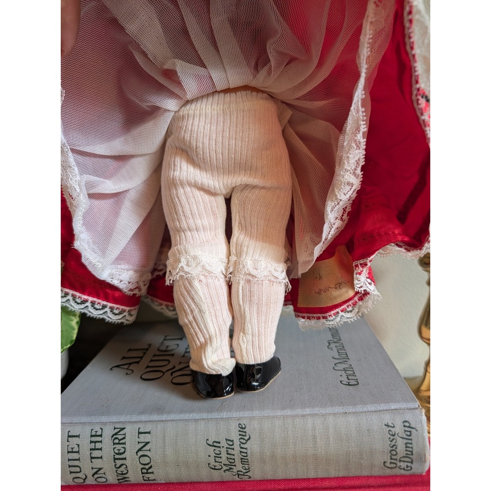 Vintage Original Schmider Trachten Doll Western Germany Folk Costume 10 Inch - Picture 14 of 16